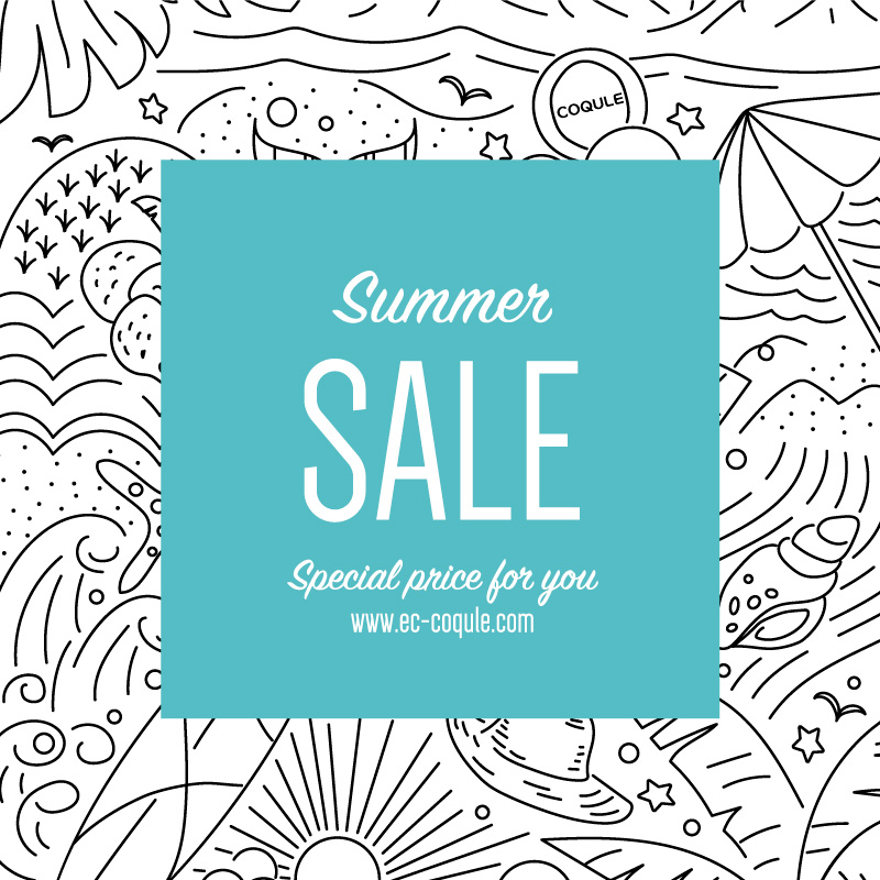 SUMMER SALE開催。今欲しい夏アイテムをオトクにGET！