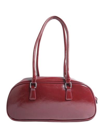 新品　  ボストンバック　エナメル　トリコロールカラー セール】エナメルボストンバック（ボストンバッグ）｜sedacle