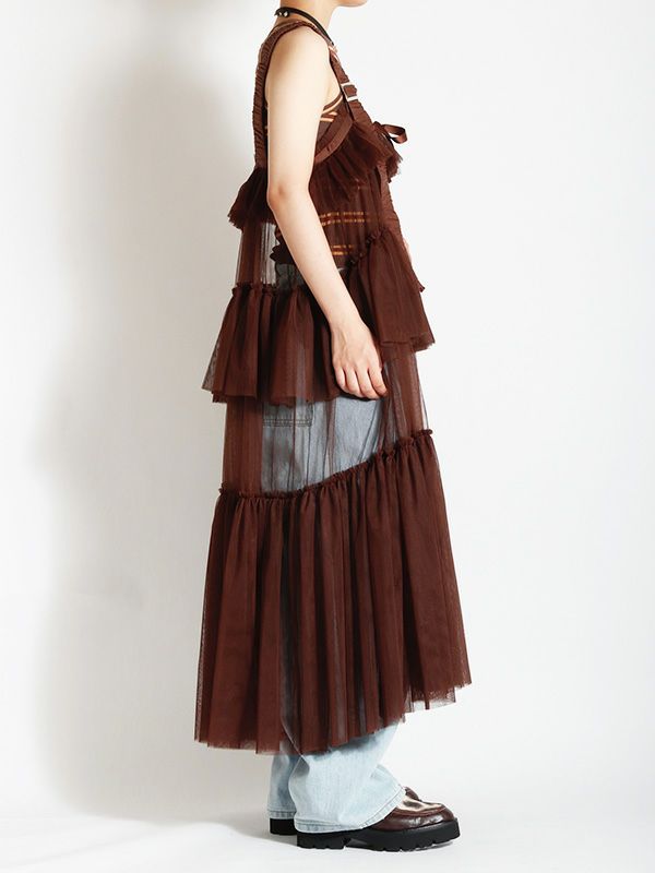 ボリュームチュールワンピース | COQULE Online Shop