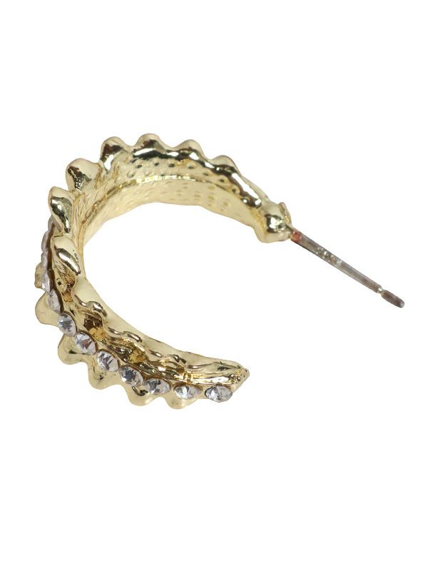 ジルコニアフープピアス | COQULE Online Shop