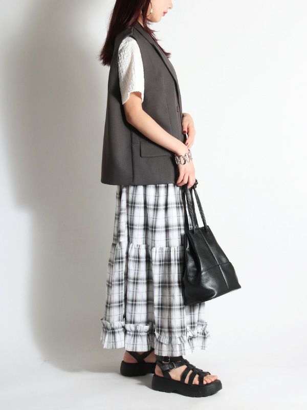 テーラードデザインベスト | COQULE Online Shop