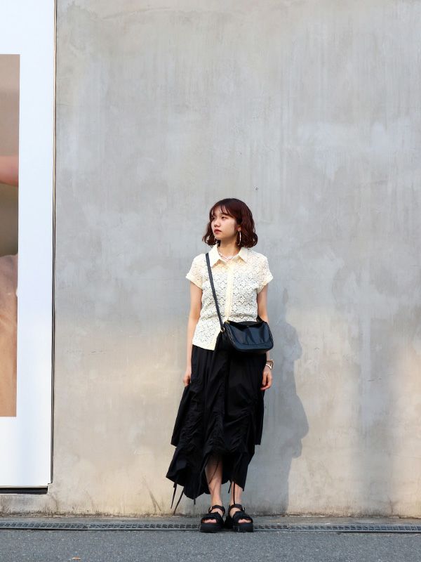 アシンメトリ―デザインスカート | COQULE Online Shop