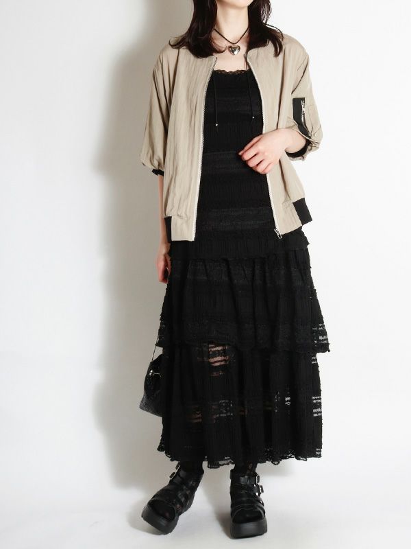 ティアードデザインキャミワンピース | COQULE Online Shop ティアードデザインキャミワンピース | COQULE Online Shop