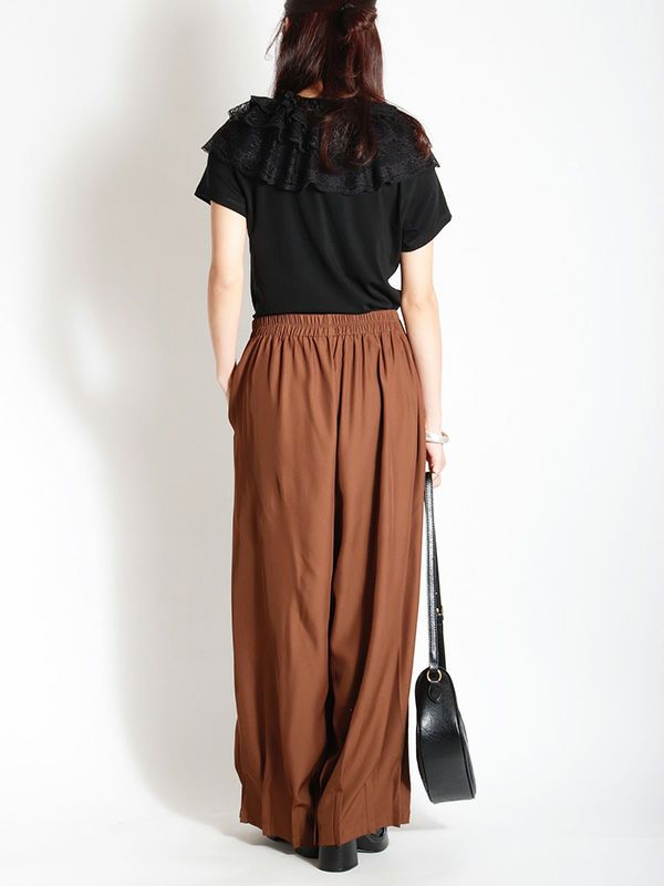 CATORCE ドレープデザインパンツ ドレープデザインパンツ | COQULE Online Shop