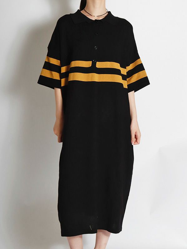 度甘ハニカム半袖ポロワンピース 度甘ハニカム半袖ポロワンピース （23区 L(ニジュウサンク エル