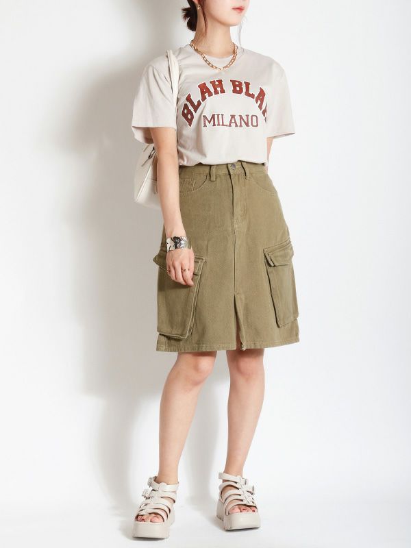ブラックスコア　COQULE Tシャツ BLACK SCORE】ロゴプリントTシャツ | COQULE Online Shop