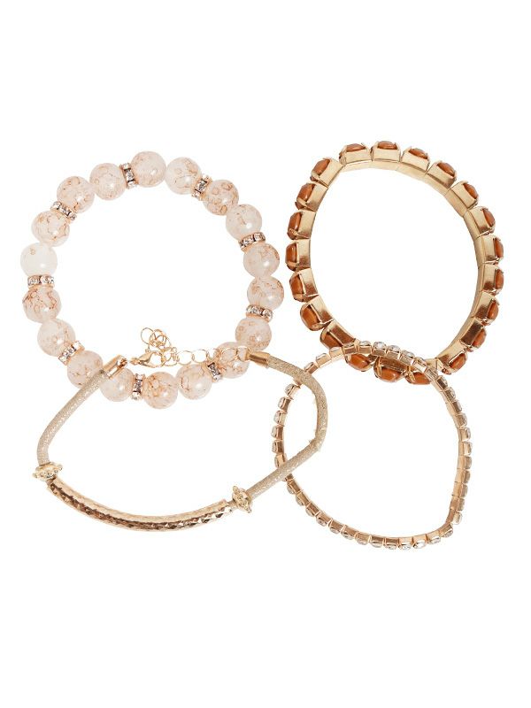多連ストーンビーズブレスレット | COQULE Online Shop