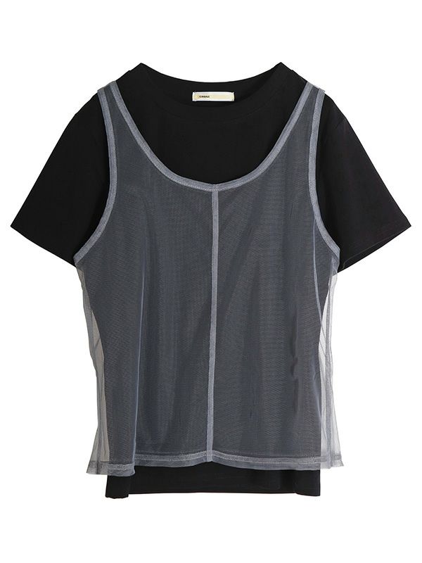 送料無料 店舗 レイヤードデザイントップス | COQULE Online Shop ジャケット・アウター
