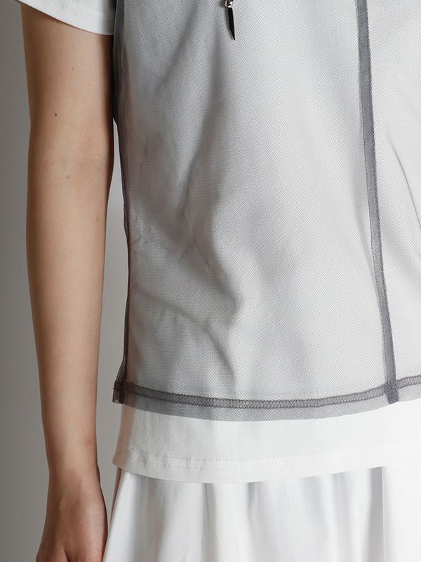 レイヤードデザイントップス | COQULE Online Shop