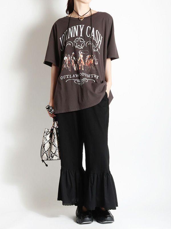 DAYDREAMER】ジョニー・キャッシュTシャツ | COQULE Online Shop