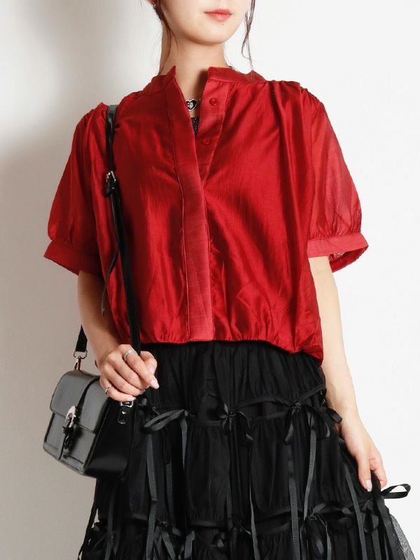 ボリュームスリーブブラウス | COQULE Online Shop