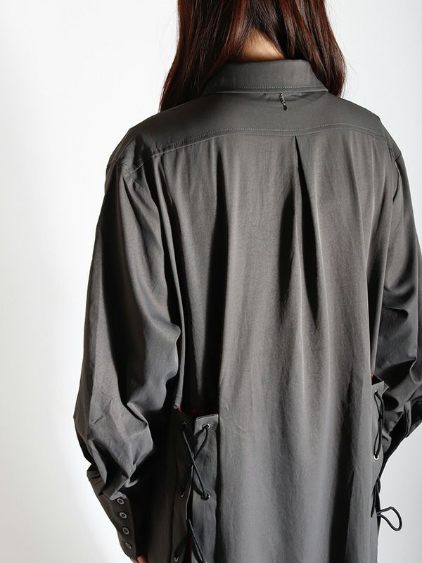 レースアップデザインワンピース | COQULE Online Shop