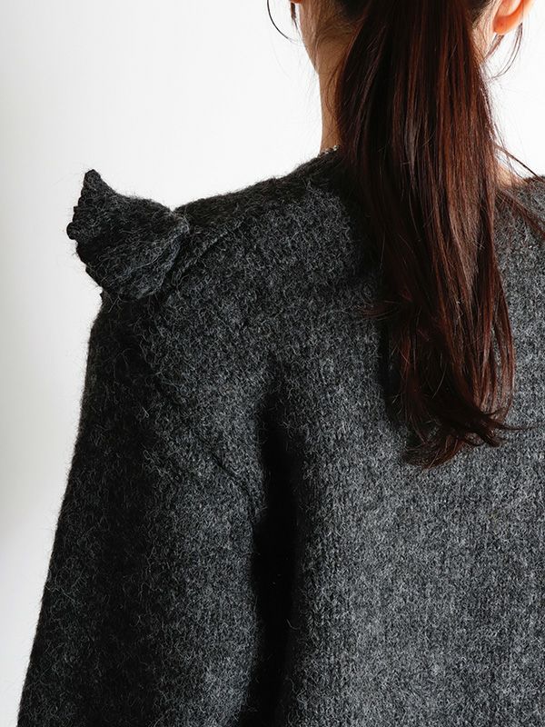 order.30〜33 フリルニットトップス | COQULE Online Shop